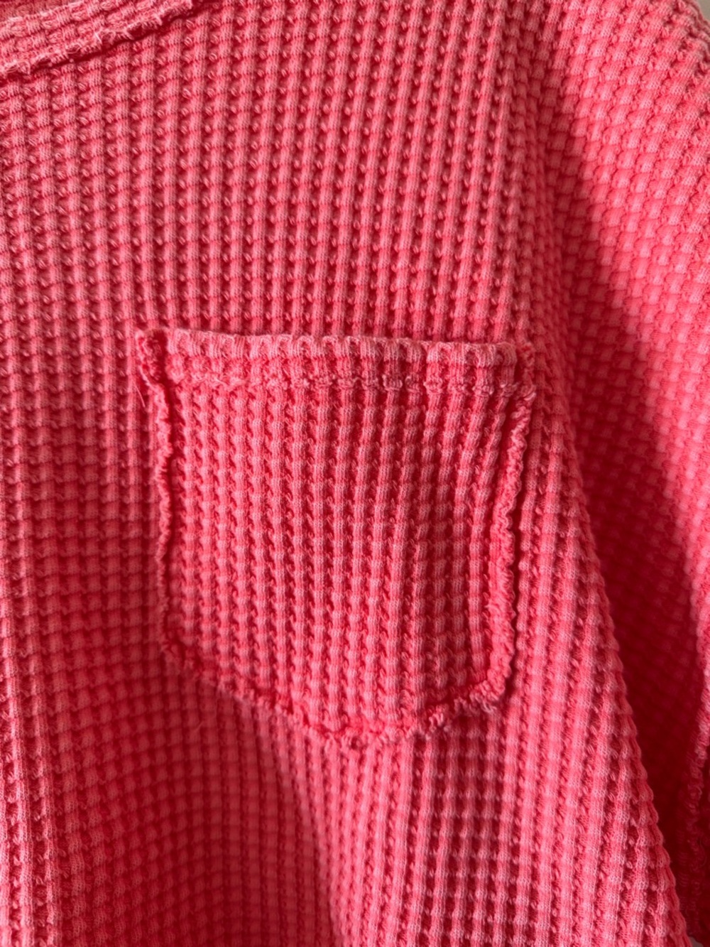 NWT Anthropologie Pilcro Short-Sleeve Waffle T-Shirt - Picture 7 of 9